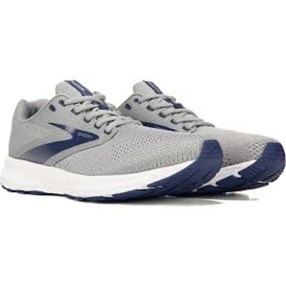 Brooks Range Neutral Cushion Running Tennis Shoes Gray/Blue Men’s 10.5 main image 8